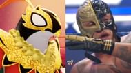 Mega Hawlucha and Rey Mysterio (Image via TPC || WWE)